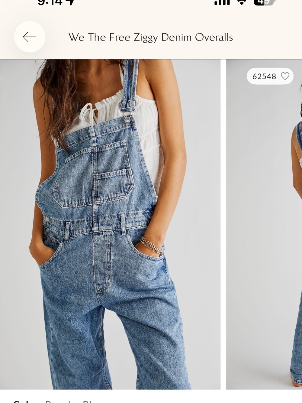 We the Free Ziggy Denim Overalls